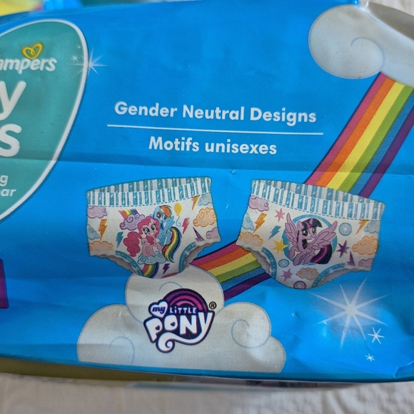 Easy Ups 3 unopened packages of size 4T-5T 18 count each NEW My Little Pony - Picture 4 of 4